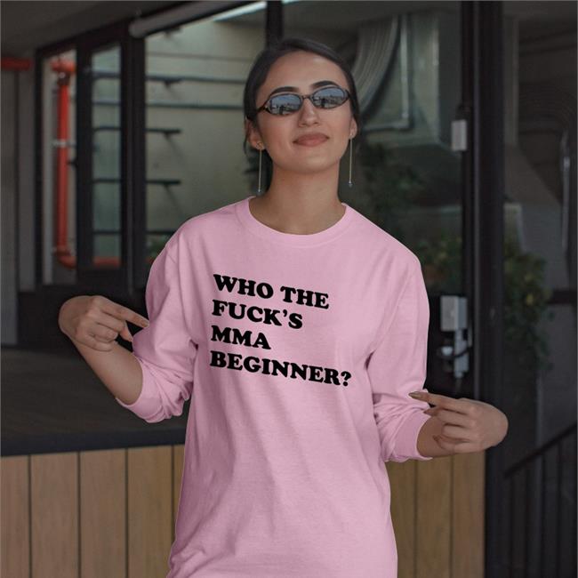 Ren Hiramoto Who The Fuck's Mma Beginner Hoodie White