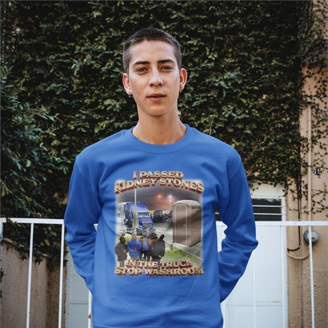 Swag Stimulus Merch I Passed Kidney Stones In The Truck Stop Washroom Hoodie Swag Stimulus Tiktok