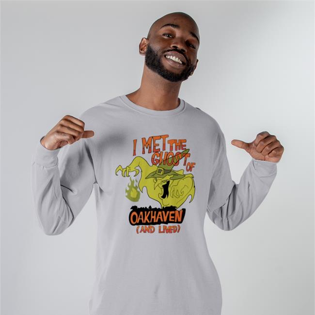 Scooby-Doo And The Witch's Ghost I Met The Ghost Of Oakhaven And Lived Long Sleeve Tee Shirt