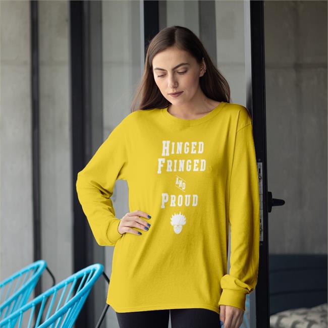 Hinged Fringed And Proud Tee