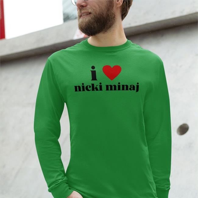 Onikaiicon I Love Nicki Minaj Shirts