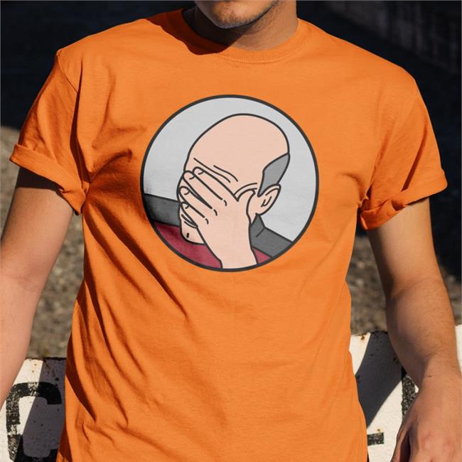 Epic Facepalm Picard Shirts