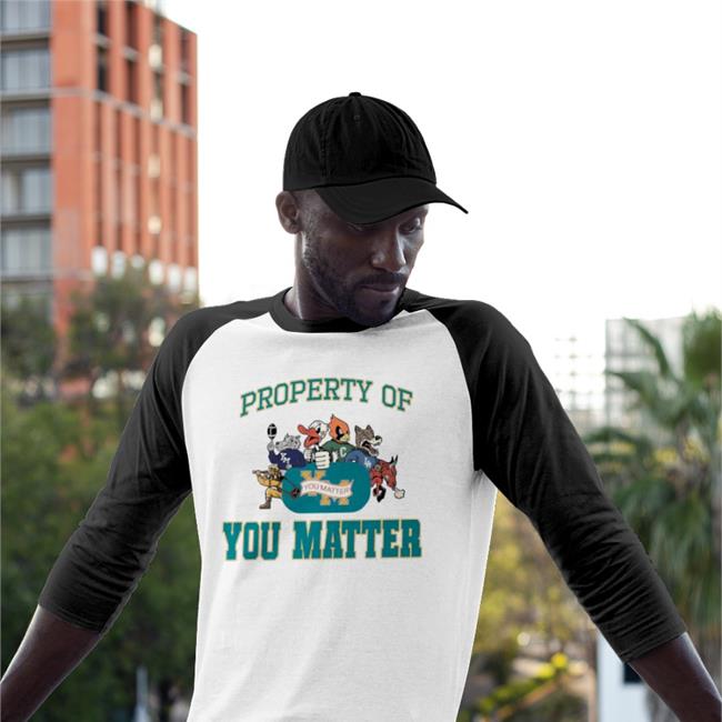 Meech White Property Of You Matter Hoodie