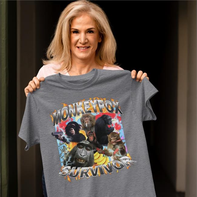 Crappy Worldwide Store Monkeypox Survivor Shirt