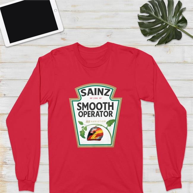 Formulastars Merch Carlos Sainz Smooth Operator Shirt