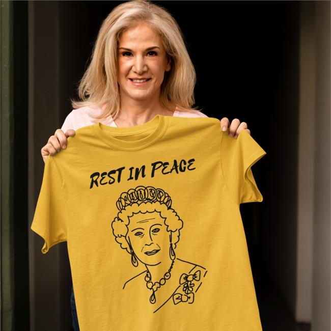 R.I.P Queen Alizabeth II Tee Shirt White