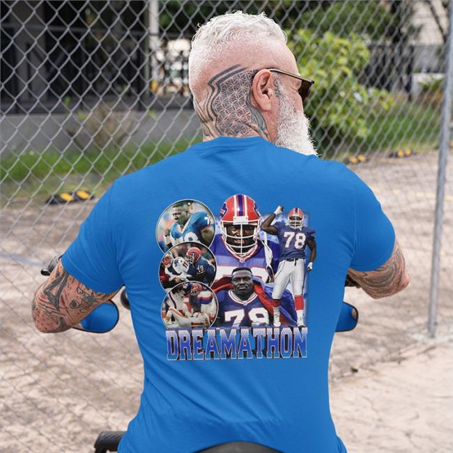 Bruce Smith Dreamathon Buffalo Dream Shirt B Smith Buffalo Dreams Shirt Dreamathon Merch Bruce Smith Dreamathon Shirt