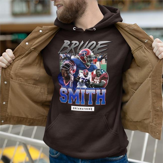 Bruce Smith Dreamathon Buffalo Dream Shirt Dreamathon Merch Bruce Smith Shirt