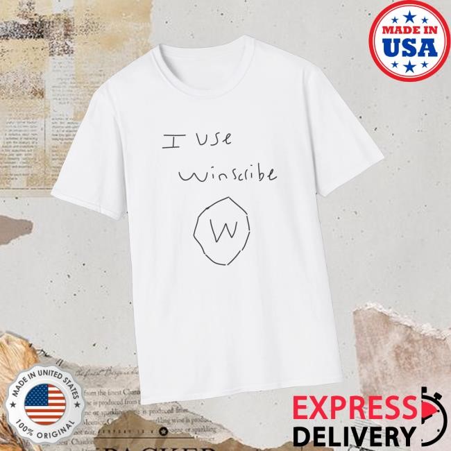 Windscribe Merch Shop I Use Winscribe Shirt