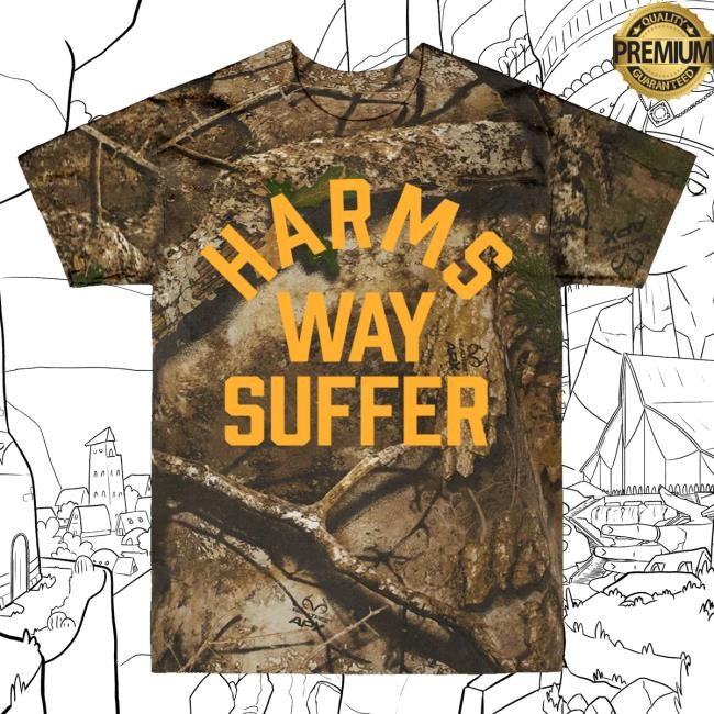 Harmsway13 Merch Store Suffer Real Tree Hooded Sweatshirt