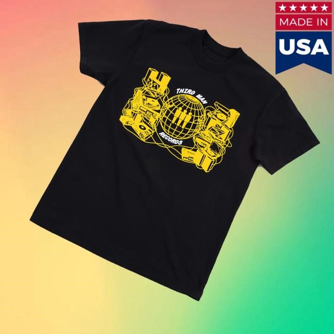 Third Man Records Merch Store Hardwired Tee Shirt