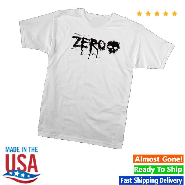 Zero Skateboards Merch Zero Blood Tee Shirt