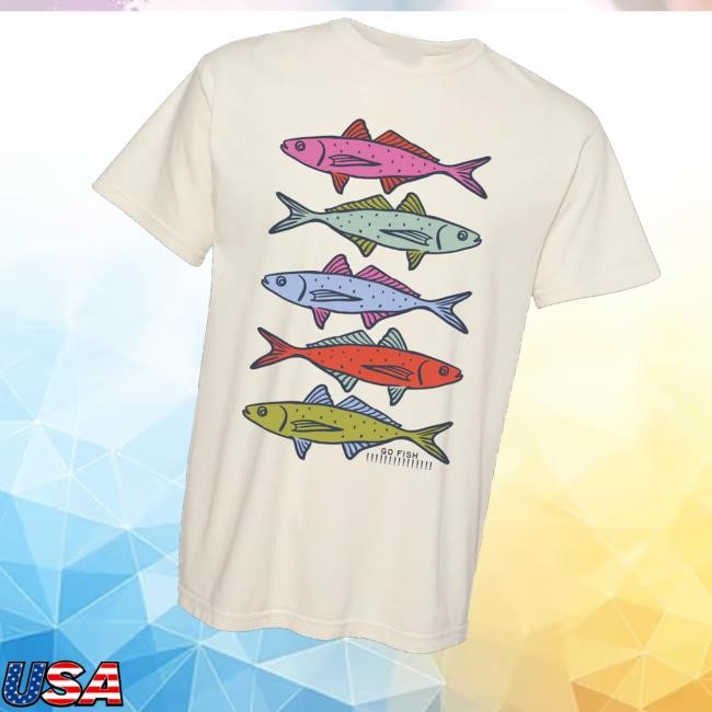 Allieroseco Merch Store Shop Go Fish Tee Shirt