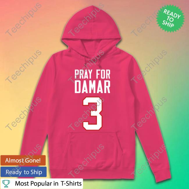 Kansas City Chiefs Pray For Damar 3 Tee