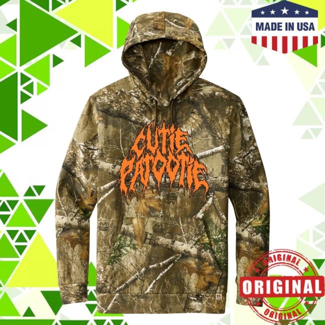 A Good Cult Merch Shop Store Official Cutie Patootie Realtree Hoodie Sweatshirt