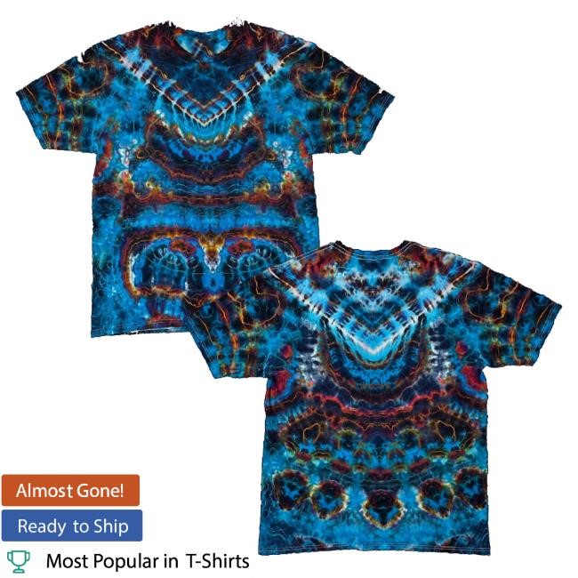 Official Zoo Tie-Dye Merch Cosmic Lighting Hoodie Sweatshirt