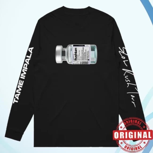 Official Tame Impala Merch Vial Black Long-Sleeve t-shirt, hoodie, tank top, sweater and long sleeve t-shirt