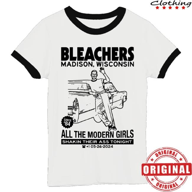 Official Bleachers Merch Madison, Wisconsin City Specific Classic Shirt