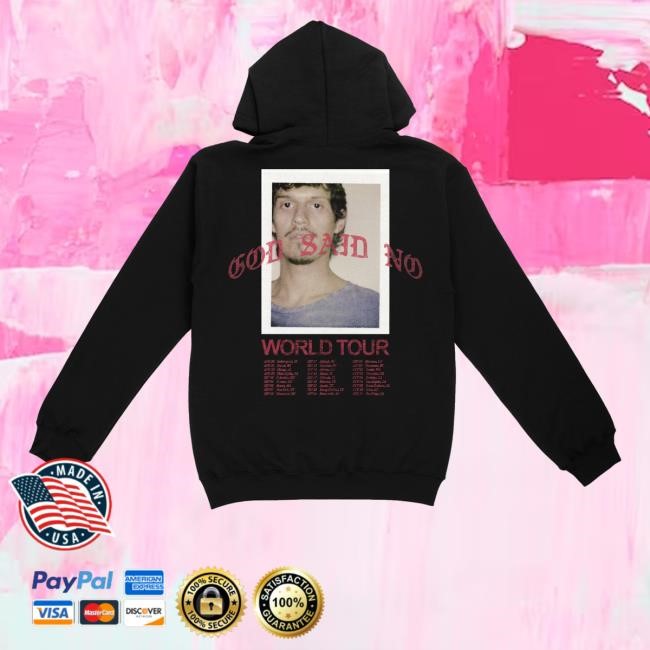 Omar Apollo God Said No World Tour Hooded Sweatshirt