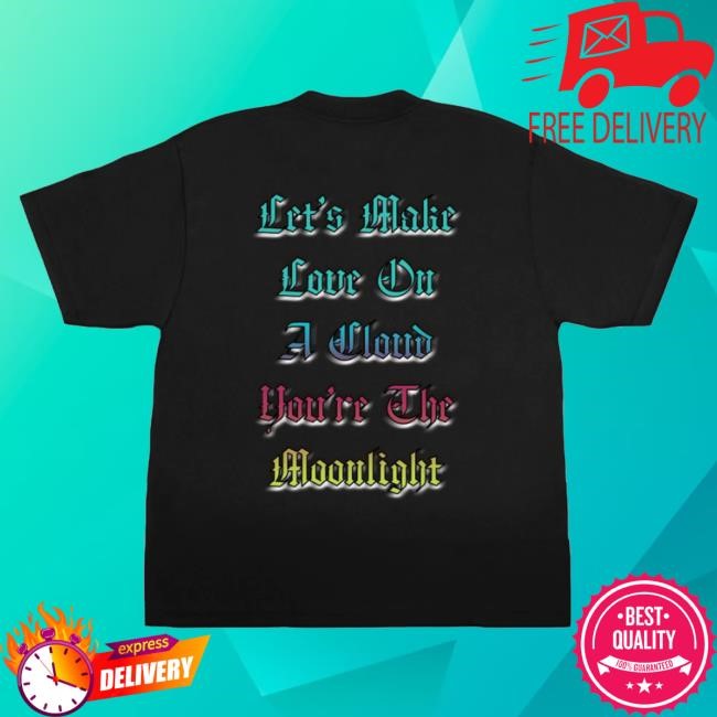 Official Shop Chris Brown Merch Store Moonlight S S Hooded Sweatshirt