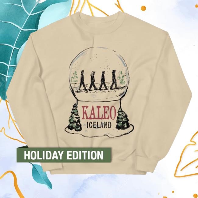 Official Kaleo Merch Snow Globe Crewneck Sweatshirt