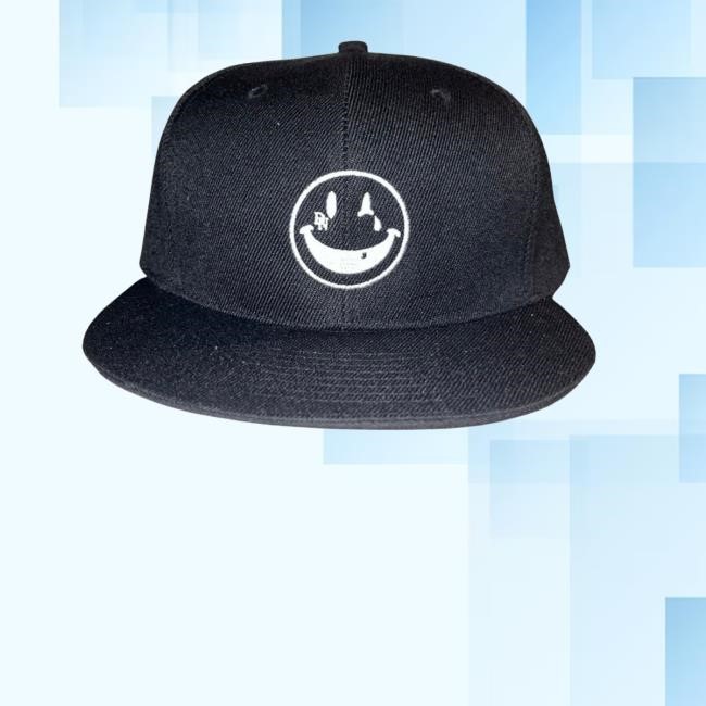 Deez Nuts Dtd Shop Embroidered Smiley Snapback