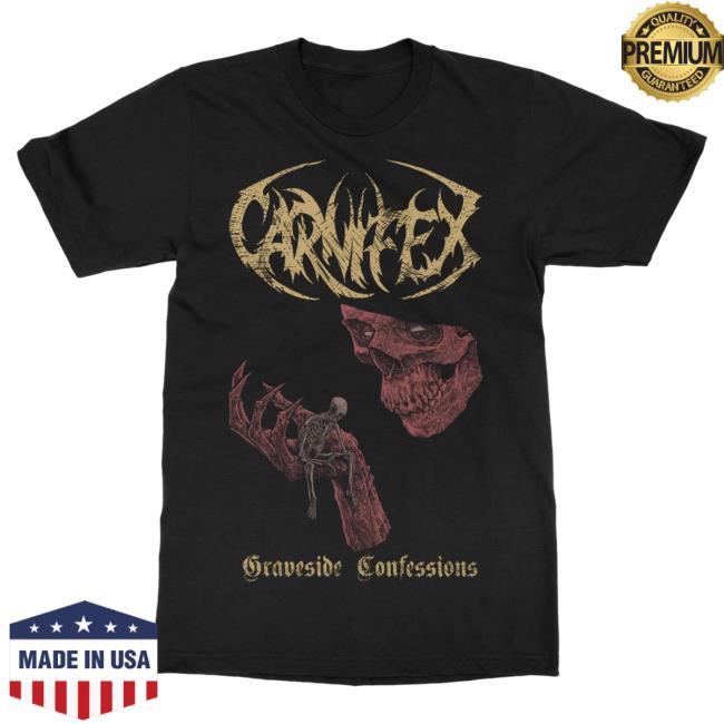 Official Indie Merch Store Carnifex Graveside Confessions Shirt IndieMerchStore