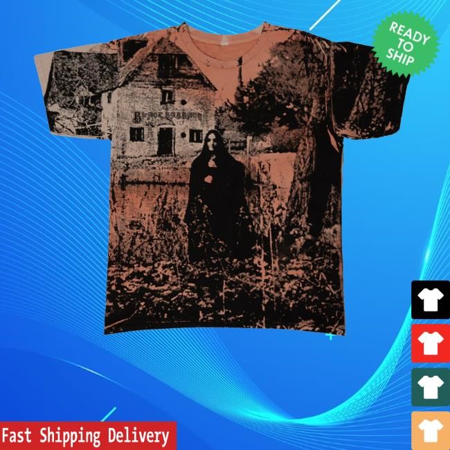 Black Sabbath Official Store Self Titled Custom Tie Dye Shirts