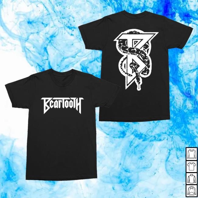 Trending Beartooth Store Merch Snake On My Back Long Sleeve Shirt