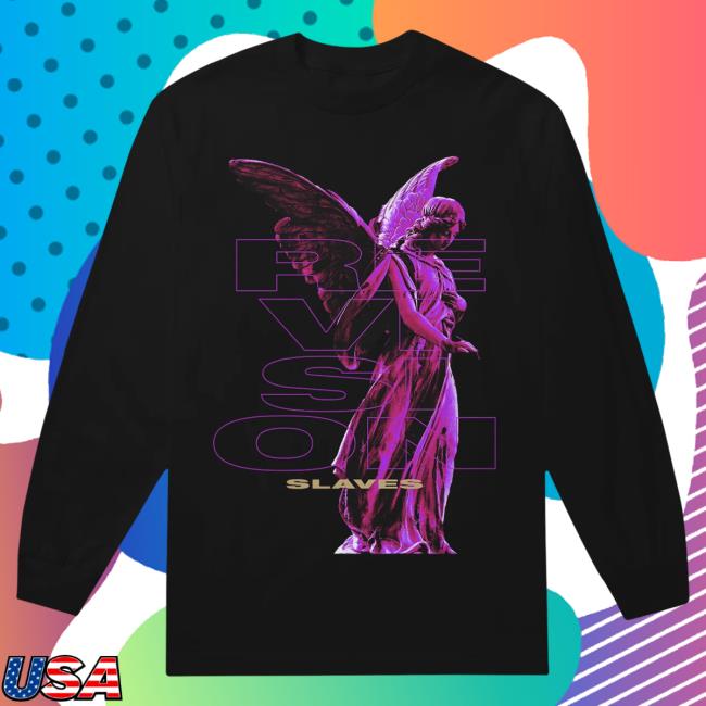 Official Merch Now Slaves Angel Black Long Sleeve T Shirt MerchNow