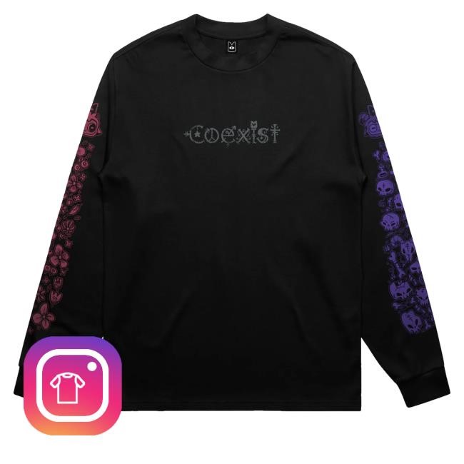 Official Cult Of The Lamb Coexist Tee Devolverdigital