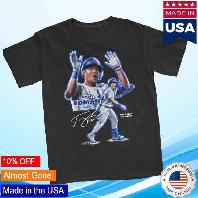 Official Jomboy Media Merch Tommy Edman Nlcs Mvp T-Shirt
