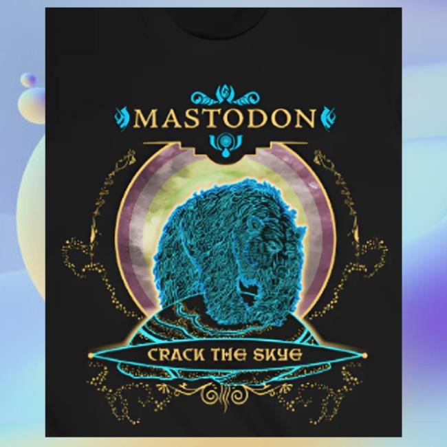 Mastodon Official Store Merch Crack The Skye Bear Sweater