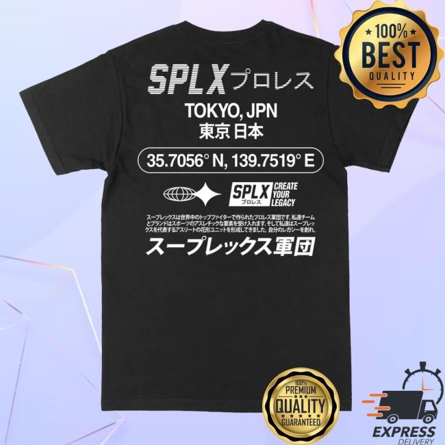 Suplex Merch Shop Store Splx Tokyo Shirts