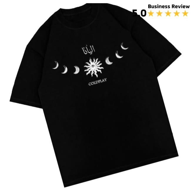 Elyanna Merch Store Shop Coldplay T-Shirt