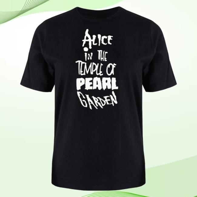 Official Go Ahead Merch Alice In The Temple Of Pearl Garden Tee