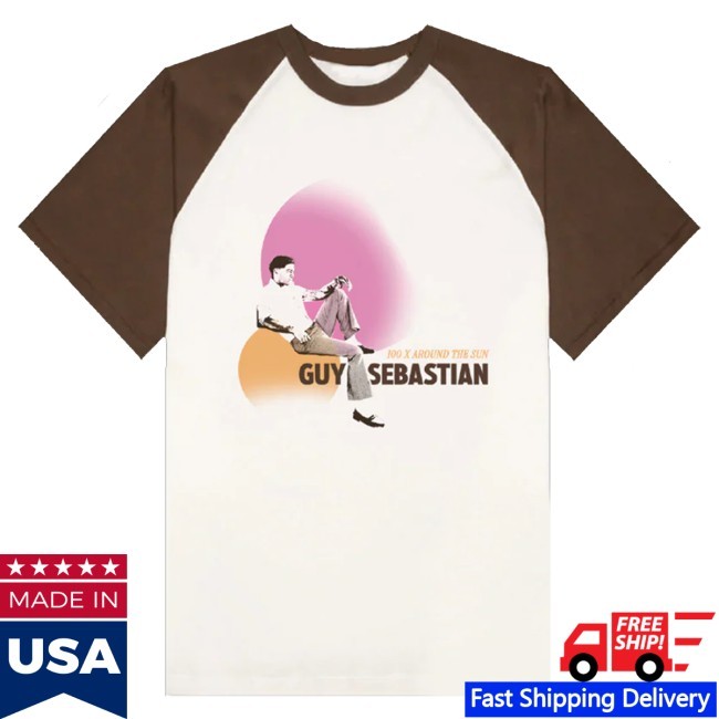 Trending Guy Sebastian Merch Album Raglan Sweatshirt