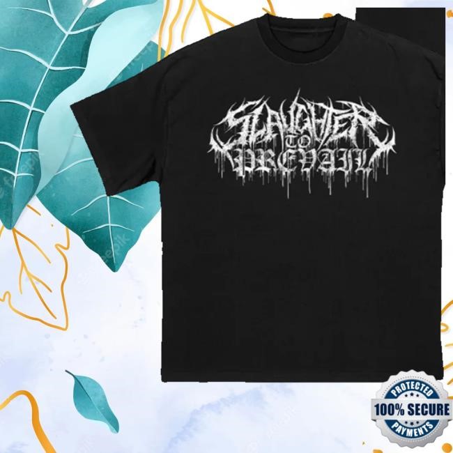 Firstblood Merch Shop Store Official Slaughter To Prevail White Logo Mask Classic Shirt