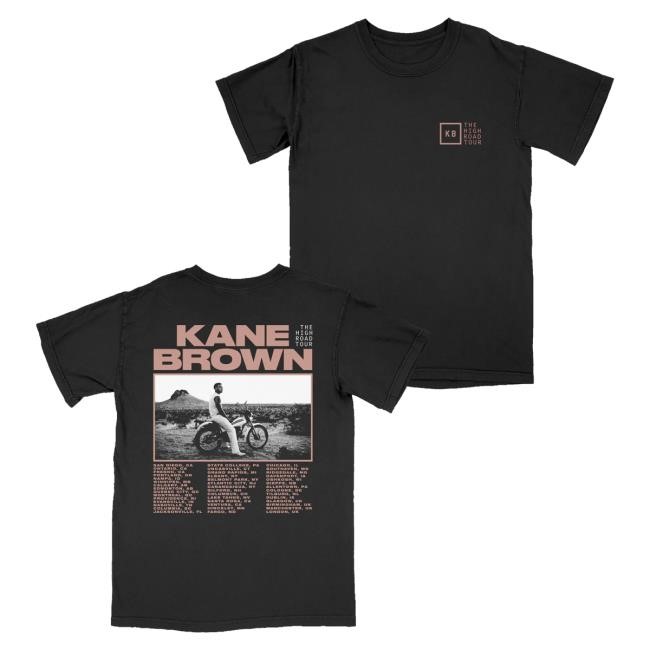 Trending The High Road Tour T-Shirt, Hoodie, Tank Top, Sweater And Long Sleeve T-Shirt Black