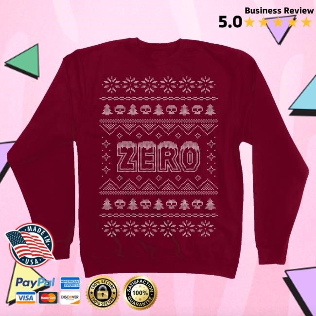 Trending Zero Skateboards Merch Store Cold Bold Crewneck Sweatshirt