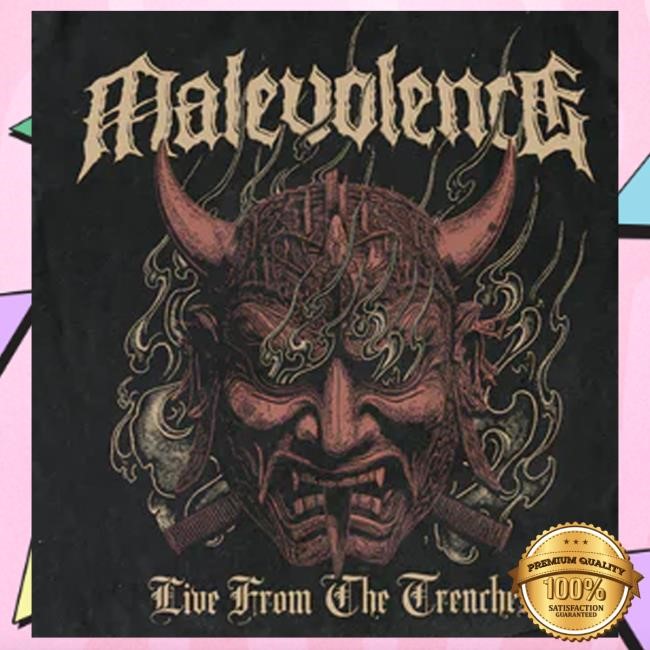 Mlvltd Music Merch Malevolence Live From The Trenches Tour Classic Shirt