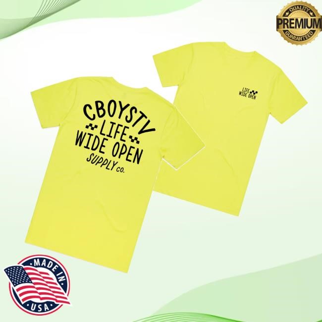 Cboystv Merch Store Shop High Vis Mx Supply Tee