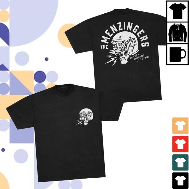 Trending The Menzingers Merch Store Helmet Tiger Tee