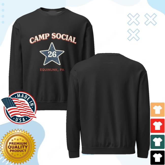 Camp Social Merch Store Unisex Sweatshirt
