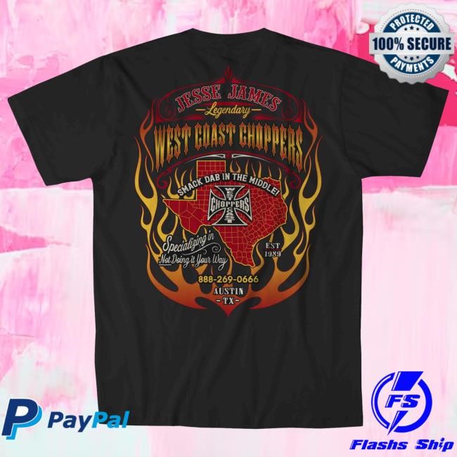 Official West Coast Choppers Merch Wcc Not Doing It Your Way Tee - Black Sweatshirt