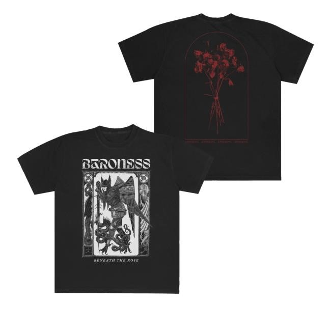 Baroness Merch Store Beneath The Rose New Shirt
