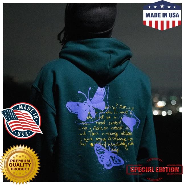 Pardyalone Butterfly Hoodie Sweatshirt
