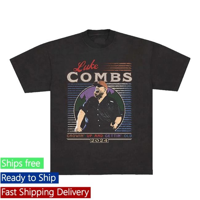 Luke Combs Shop Store Luke Combs Growin' Up And Gettin' Old Portrait Tank Top