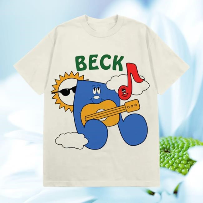 Beck Merch Store Music Note Tank Top