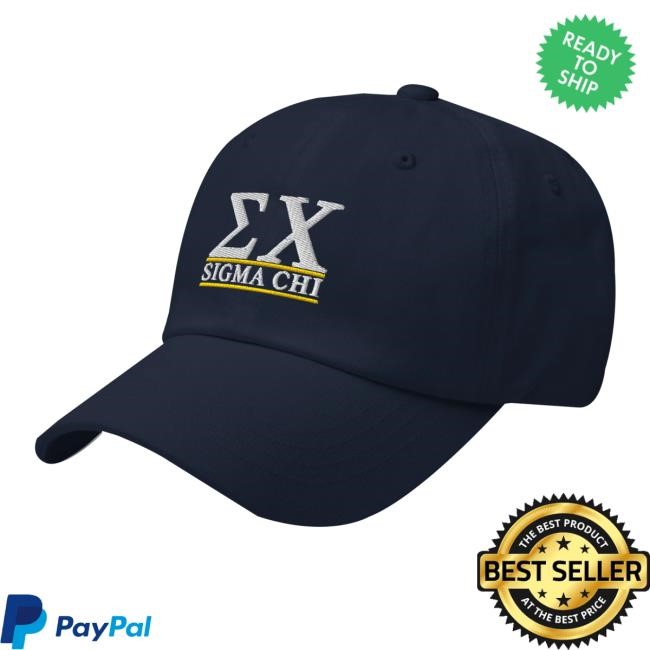 Sigmachi Store Merch Sigma Chi Letters Dad hat